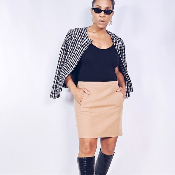 J. Crew Wool Blend Mini Skirt - Picture 2 of 8